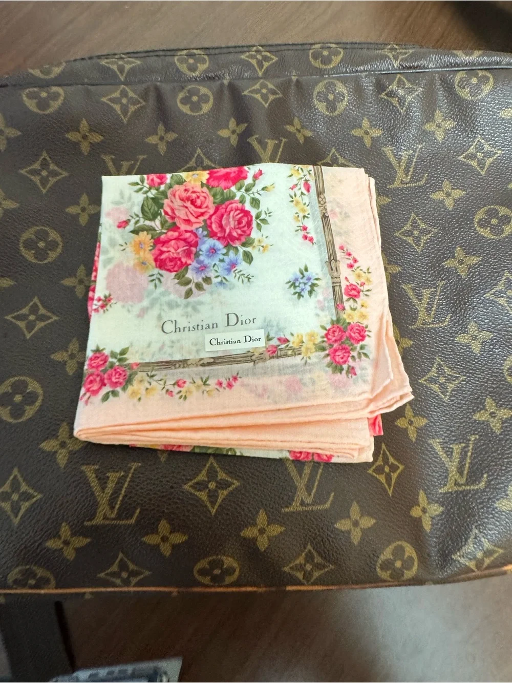 Dior christian floral